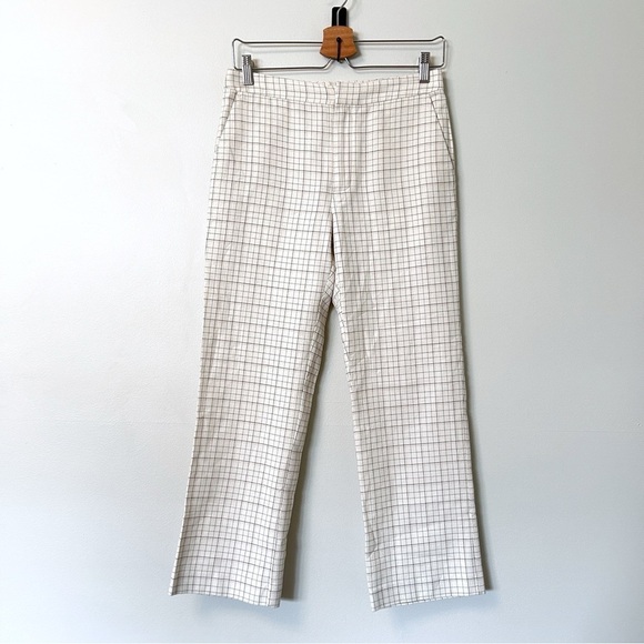 Joie Dicra Checked Cropped Pants - Picture 5 of 8